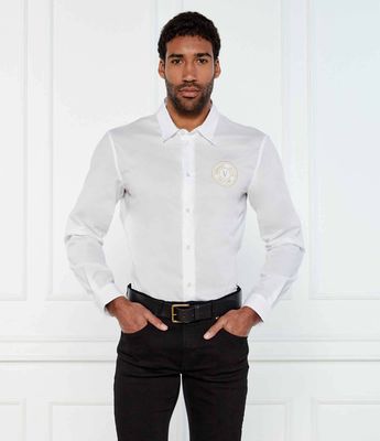 Koszula męska Versace Jeans Couture ze sklepu: Gomez Fashion Store w kategorii: Koszule męskie - zdjęcie 874714-BD9-10338_VR252M000015A10