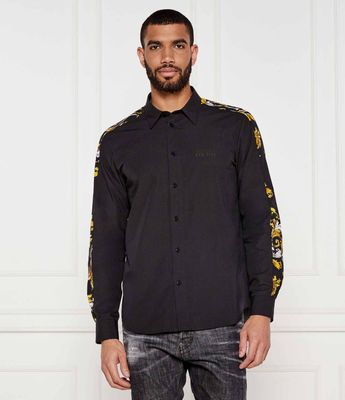 Koszula męska na wiosnę Versace Jeans Couture ze sklepu: Gomez Fashion Store w kategorii: Koszule męskie - zdjęcie 874714-BD9-10338_VR252M000018A06