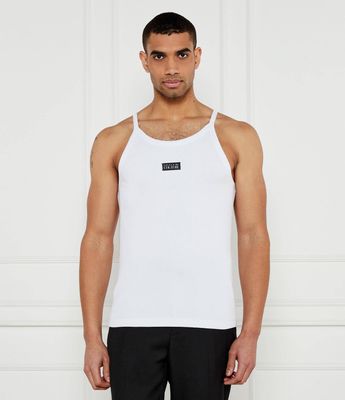 T-shirt męski na wiosnę Versace Jeans Couture ze sklepu: Gomez Fashion Store w kategorii: T-shirty męskie - zdjęcie 874714-BD9-10338_VR252M000041003