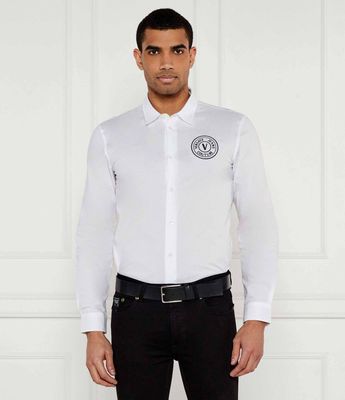 Versace Jeans Couture - Koszula męska jesienna ze sklepu: Gomez Fashion Store w kategorii: Koszule męskie - zdjęcie 874714-BD9-10338_VR252M000048003