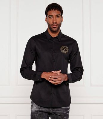 Koszula męska jesienna Versace Jeans Couture ze sklepu: Gomez Fashion Store w kategorii: Koszule męskie - zdjęcie 874714-BD9-10338_VR252M000048A06