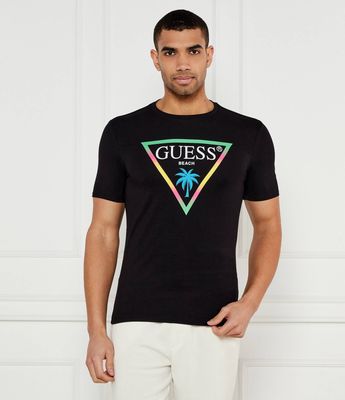 T-shirt męski Guess Underwear ze sklepu: Gomez Fashion Store w kategorii: T-shirty męskie - zdjęcie 874714-BD9-10338_GB252M000014046