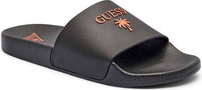Klapki męskie na wiosnę Guess Underwear ze sklepu: Gomez Fashion Store w kategorii: Klapki męskie - zdjęcie 874714-BD9-10338_GB252M000021046