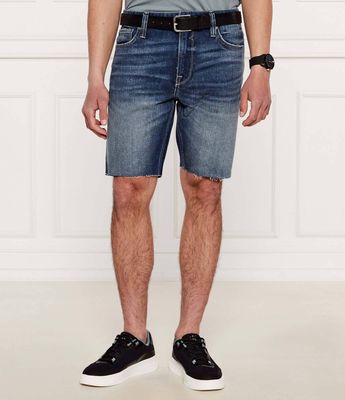Spodenki męskie w stylu klasycznym na lato Guess ze sklepu: Gomez Fashion Store w kategorii: Spodenki męskie - zdjęcie 874714-BD9-10338_GJ252M000030Z33