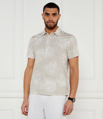 Guess - Koszula męska z klasycznym kołnierzykiem ze sklepu: Gomez Fashion Store w kategorii: Koszule męskie - zdjęcie 874714-BD9-10338_GJ252M000043Z42