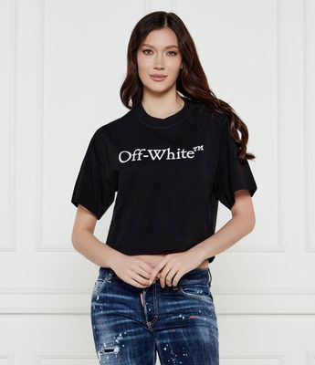 Bluzka damska na zimę Off-White ze sklepu: Gomez Fashion Store w kategorii: Bluzki damskie - zdjęcie 874714-BD9-10338_OF252W000003006