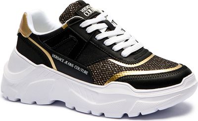 Buty sportowe damskie casual Versace Jeans Couture ze sklepu: Gomez Fashion Store w kategorii: Buty sportowe damskie - zdjęcie 874714-BD9-10338_VR252W000020A06