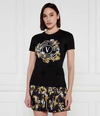 Versace Jeans Couture - Bluzka damska na wiosnę ze sklepu: Gomez Fashion Store w kategorii: Bluzki damskie - zdjęcie 874714-BD9-10338_VR252W000036A06
