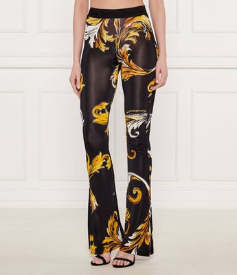 Spodnie damskie letnie Versace Jeans Couture ze sklepu: Gomez Fashion Store w kategorii: Spodnie damskie - zdjęcie 874714-BD9-10338_VR252W000067A06