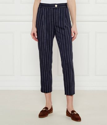 Spodnie damskie eleganckie Marella ze sklepu: Gomez Fashion Store w kategorii: Spodnie damskie - zdjęcie 874714-BD9-10338_MA251W000027001