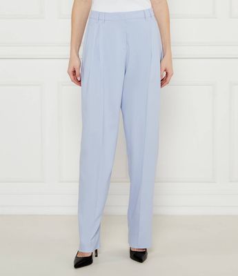 Spodnie damskie eleganckie Marella ze sklepu: Gomez Fashion Store w kategorii: Spodnie damskie - zdjęcie 874714-BD9-10338_MA251W000028002
