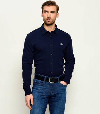 Koszula męska casual jesienna Lacoste ze sklepu: Gomez Fashion Store w kategorii: Koszule męskie - zdjęcie 874714-BD9-10338_LA252M000026166