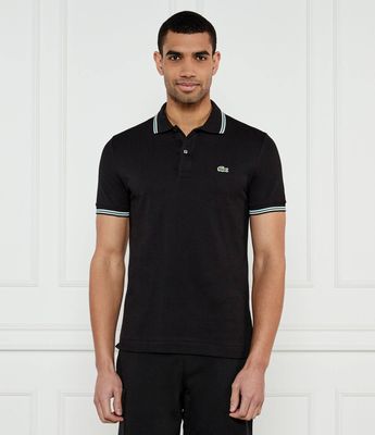 T-shirt męski bez wzorów w sportowym stylu Lacoste ze sklepu: Gomez Fashion Store w kategorii: T-shirty męskie - zdjęcie 874714-BD9-10338_LA252M000058031