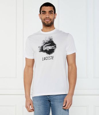 Lacoste - T-shirt męski w stylu młodzieżowym casualowy ze sklepu: Gomez Fashion Store w kategorii: T-shirty męskie - zdjęcie 874714-BD9-10338_LA252M000103001