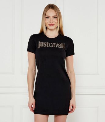 Sukienka na wiosnę Just Cavalli ze sklepu: Gomez Fashion Store w kategorii: Sukienki - zdjęcie 874714-BD9-10338_CA252W000052009