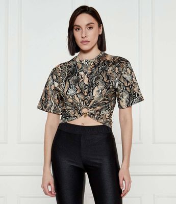 Bluzka damska Just Cavalli ze sklepu: Gomez Fashion Store w kategorii: Bluzki damskie - zdjęcie 874714-BD9-10338_CA252W000061981