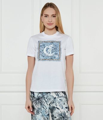 Bluzka damska Just Cavalli ze sklepu: Gomez Fashion Store w kategorii: Bluzki damskie - zdjęcie 874714-BD9-10338_CA252W000062982