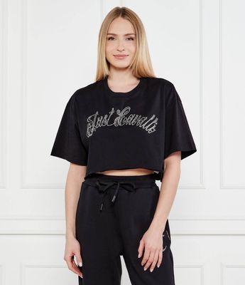 Just Cavalli - Bluzka damska ze sklepu: Gomez Fashion Store w kategorii: Bluzki damskie - zdjęcie 874714-BD9-10338_CA252W000069899