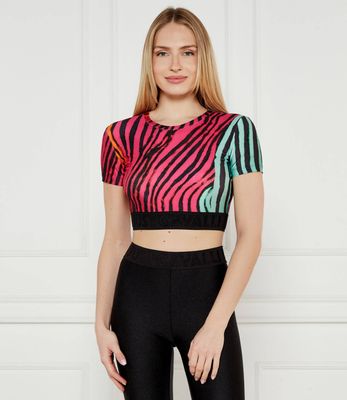 Bluzka damska Just Cavalli ze sklepu: Gomez Fashion Store w kategorii: Bluzki damskie - zdjęcie 874714-BD9-10338_CA252W000071979