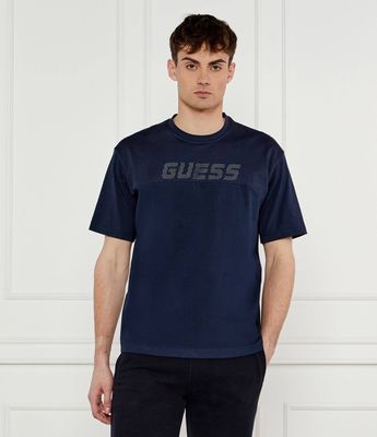 T-shirt męski casual na wiosnę GUESS ACTIVE ze sklepu: Gomez Fashion Store w kategorii: T-shirty męskie - zdjęcie 874714-BD9-10338_GV252M000019667