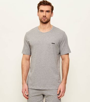 T-shirt męski klasyczny BOSS BLACK ze sklepu: Gomez Fashion Store w kategorii: T-shirty męskie - zdjęcie 874714-BD9-10338_BB251M000251033