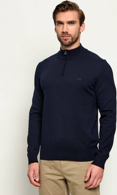 BOSS BLACK - Sweter męski na wiosnę ze sklepu: Gomez Fashion Store w kategorii: Swetry męskie - zdjęcie 874714-BD9-10338_BB251M000266404
