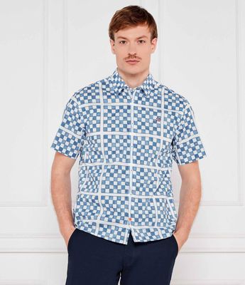 Koszula męska Napapijri ze sklepu: Gomez Fashion Store w kategorii: Koszule męskie - zdjęcie 874714-BD9-10338_NA252M000043943