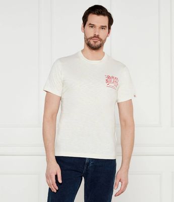Replay - T-shirt męski casualowy klasyczny ze sklepu: Gomez Fashion Store w kategorii: T-shirty męskie - zdjęcie 874714-BD9-10338_RY252M000009A42