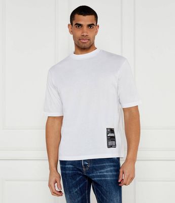 T-shirt męski letni Dsquared2 ze sklepu: Gomez Fashion Store w kategorii: T-shirty męskie - zdjęcie 874714-BD9-10338_DQ251M000080100
