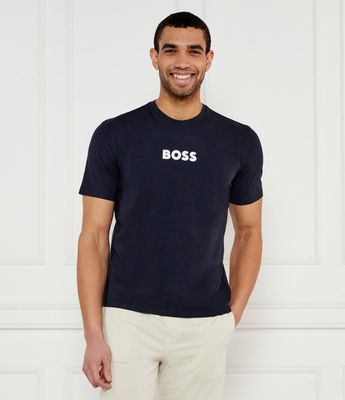 T-shirt męski młodzieżowy BOSS BLACK ze sklepu: Gomez Fashion Store w kategorii: T-shirty męskie - zdjęcie 874714-BD9-10338_BW252M000030403