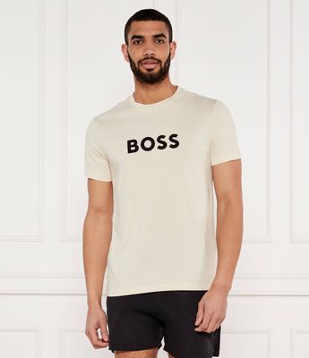 T-shirt męski BOSS BLACK ze sklepu: Gomez Fashion Store w kategorii: T-shirty męskie - zdjęcie 874714-BD9-10338_BW252M000060131
