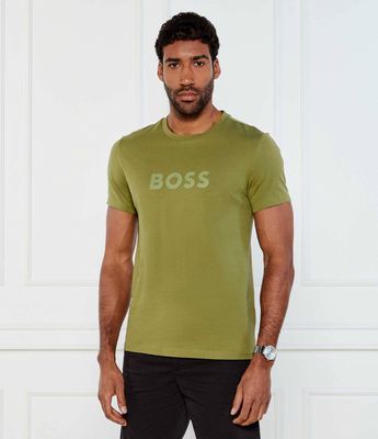 T-shirt męski BOSS BLACK ze sklepu: Gomez Fashion Store w kategorii: T-shirty męskie - zdjęcie 874714-BD9-10338_BW252M000060311