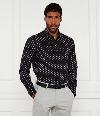 HUGO - Koszula męska ze sklepu: Gomez Fashion Store w kategorii: Koszule męskie - zdjęcie 874714-BD9-10338_BU252M000101001