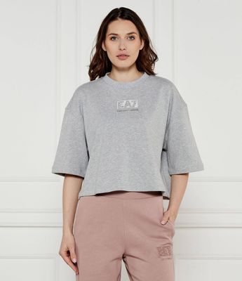 EA7 - Bluzka damska zimowa ze sklepu: Gomez Fashion Store w kategorii: Bluzki damskie - zdjęcie 874714-BD9-10338_E7252W000069D67
