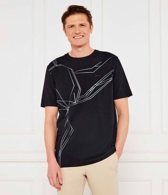 T-shirt męski BOSS GREEN ze sklepu: Gomez Fashion Store w kategorii: T-shirty męskie - zdjęcie 874714-BD9-10338_BG252M000074001