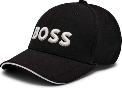 Czapka z daszkiem męska jesienny w sportowym stylu BOSS GREEN ze sklepu: Gomez Fashion Store w kategorii: Czapki z daszkiem męskie - zdjęcie 874714-BD9-10338_BG252M000081005