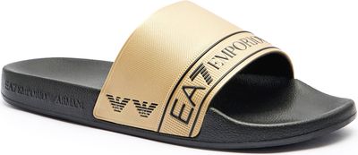 Klapki męskie letnie EA7 ze sklepu: Gomez Fashion Store w kategorii: Klapki męskie - zdjęcie 874714-BD9-10338_E7252M000039E11