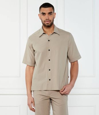 Koszula męska wiosenna BOSS ORANGE ze sklepu: Gomez Fashion Store w kategorii: Koszule męskie - zdjęcie 874714-BD9-10338_BO252M000031271