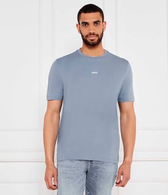 T-shirt męski BOSS ORANGE ze sklepu: Gomez Fashion Store w kategorii: T-shirty męskie - zdjęcie 874714-BD9-10338_BO252M000051462