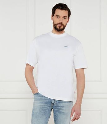 T-shirt męski BOSS ORANGE ze sklepu: Gomez Fashion Store w kategorii: T-shirty męskie - zdjęcie 874714-BD9-10338_BO252M000090100
