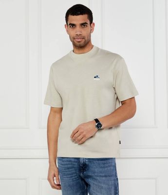 T-shirt męski BOSS ORANGE ze sklepu: Gomez Fashion Store w kategorii: T-shirty męskie - zdjęcie 874714-BD9-10338_BO252M000090271