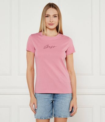 Bluzka damska na wiosnę BOSS ORANGE ze sklepu: Gomez Fashion Store w kategorii: Bluzki damskie - zdjęcie 874714-BD9-10338_BO252W000026554
