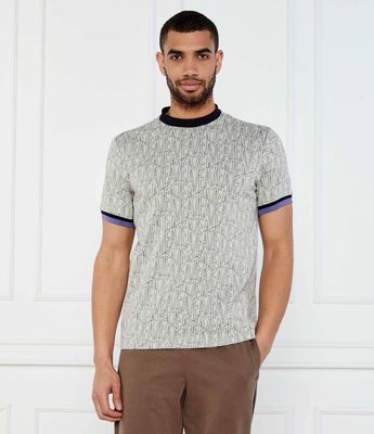 EA7 - T-shirt męski na lato ze sklepu: Gomez Fashion Store w kategorii: T-shirty męskie - zdjęcie 874714-BD9-10338_E7252M000212D65