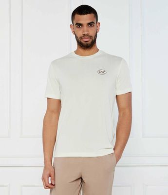 T-shirt męski na wiosnę EA7 ze sklepu: Gomez Fashion Store w kategorii: T-shirty męskie - zdjęcie 874714-BD9-10338_E7252M000219D64
