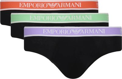 Majtki męskie z napisem Emporio Armani ze sklepu: Gomez Fashion Store w kategorii: Majtki męskie - zdjęcie 874714-BD9-10338_EB252M000050R07