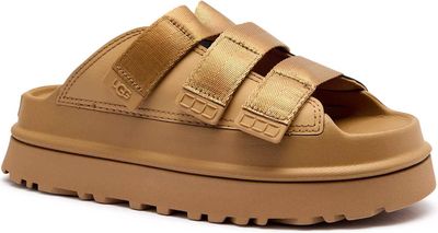 Klapki damskie letnie UGG ze sklepu: Gomez Fashion Store w kategorii: Klapki damskie - zdjęcie 874714-BD9-10338_UG252W000012255