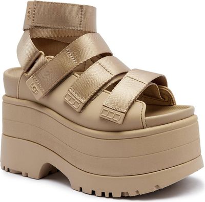 Sandały damskie na lato UGG ze sklepu: Gomez Fashion Store w kategorii: Sandały damskie - zdjęcie 874714-BD9-10338_UG252W000005202