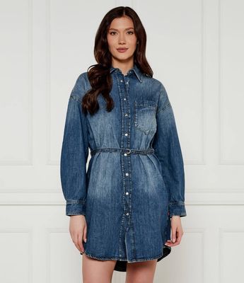 Sukienka jesienna Joop! Jeans ze sklepu: Gomez Fashion Store w kategorii: Sukienki - zdjęcie 874714-BD9-10338_JJ252W000052401