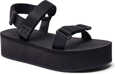 Sandały damskie HUGO ze sklepu: Gomez Fashion Store w kategorii: Sandały damskie - zdjęcie 874714-BD9-10338_BU252W000042001