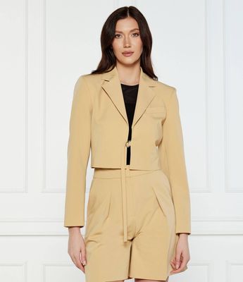 Marynarka wiosenny HUGO ze sklepu: Gomez Fashion Store w kategorii: Marynarki damskie - zdjęcie 874714-BD9-10338_BU252W000045296